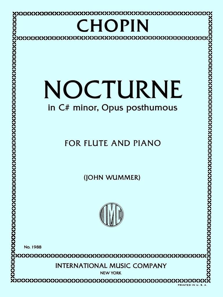 Notturno Do Diesis M. Op. Post. (Wummer)